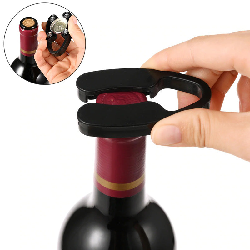 Kit Tire-Bouchon Vin - Ouvreur de Vin à Pression d'air + Pompe à Vide -  Joomine